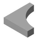 Vermiculitová deska vrchní, přední KV DYNAMIC 3G 38.50.01 